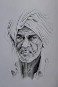 Mann mit Turban